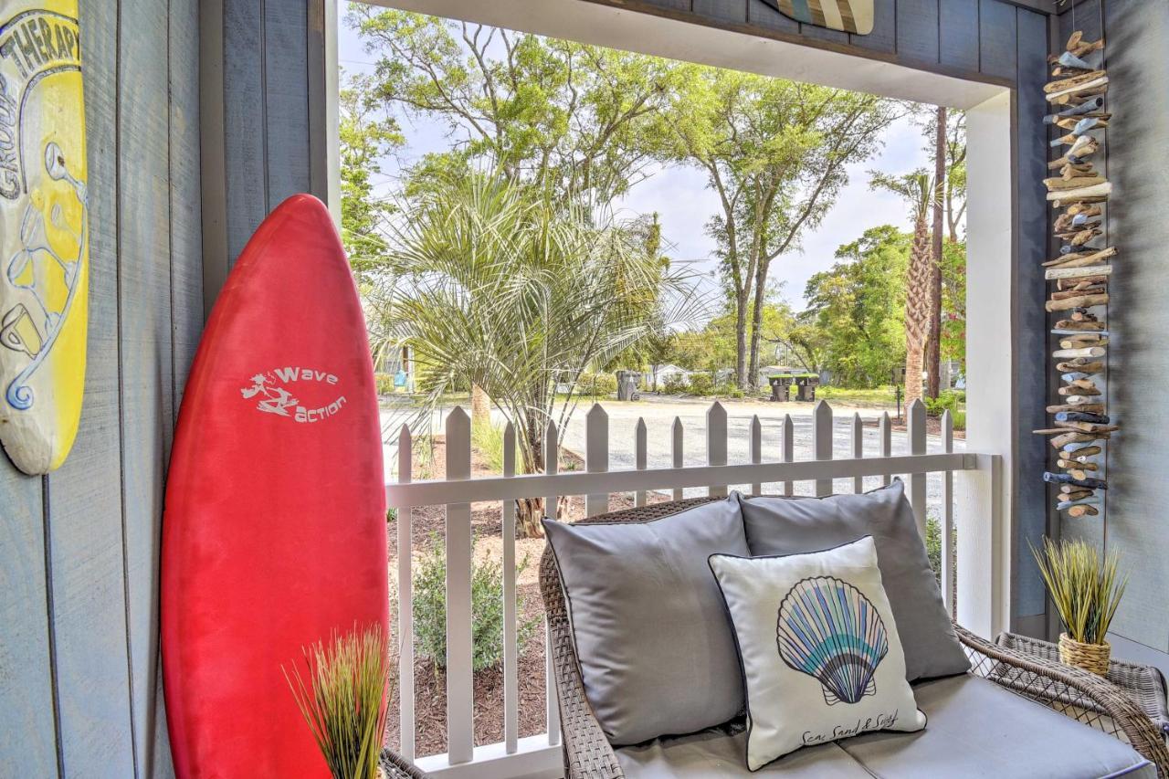 Ocean Isle Beach Home With Shared Lanai And Grill エクステリア 写真
