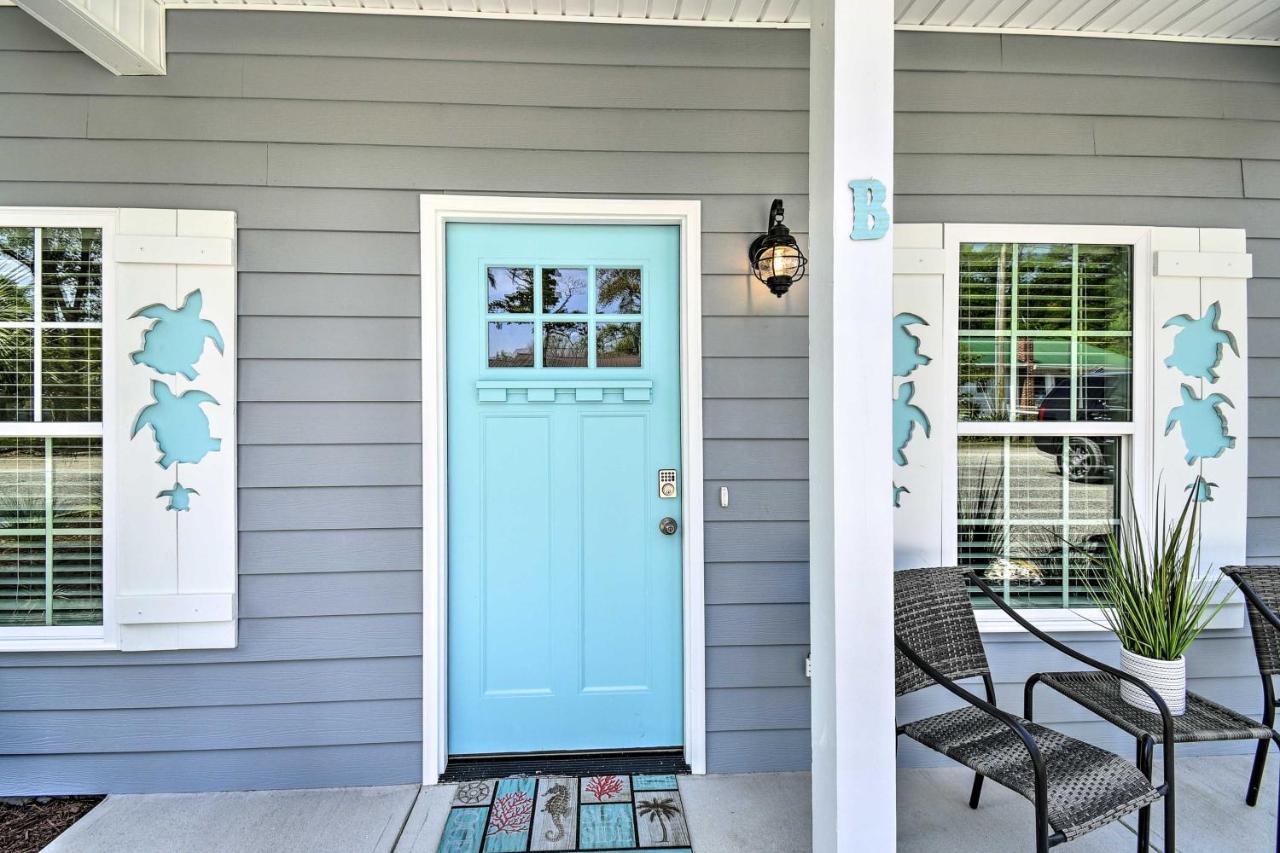 Ocean Isle Beach Home With Shared Lanai And Grill エクステリア 写真